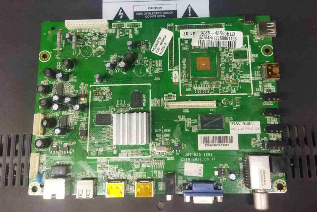 مین برد تلویزیون اسنوا مدل SL3D-42S95BLD