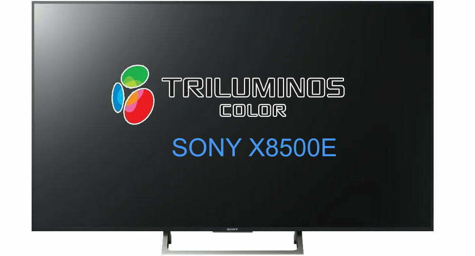 ویژگی TRILUMINOS COLOR در تلویزیون سونی مدل X8500E