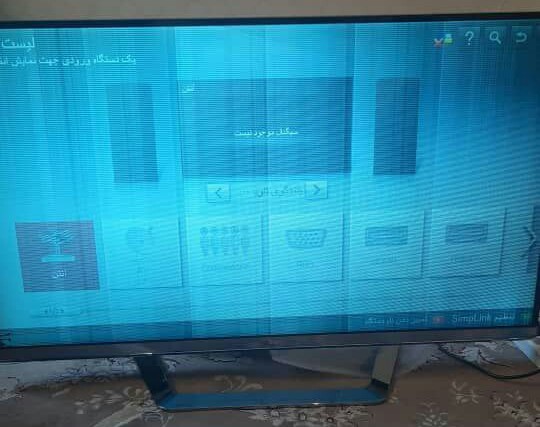 تعمیر پنل تلویزیون LED , LCD