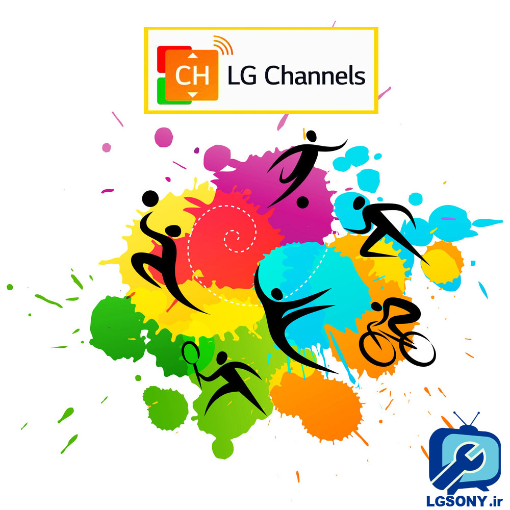 محتوای ورزشی در شبکه های تلویزیونی LG