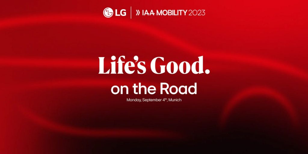 تاریخ کنفرانس مطبوعاتی ال جی IAA MOBILITY 2023