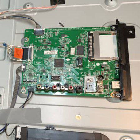 تعمیرات برد اصلی تلویزیون ال‌ جی مدل 49LJ512V