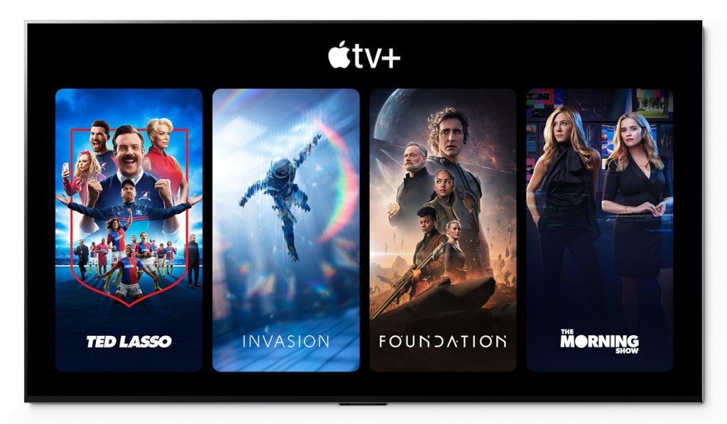 برنامه های تلویزیونی رایگان Apple+در تلویزیون های هوشمند ال جی