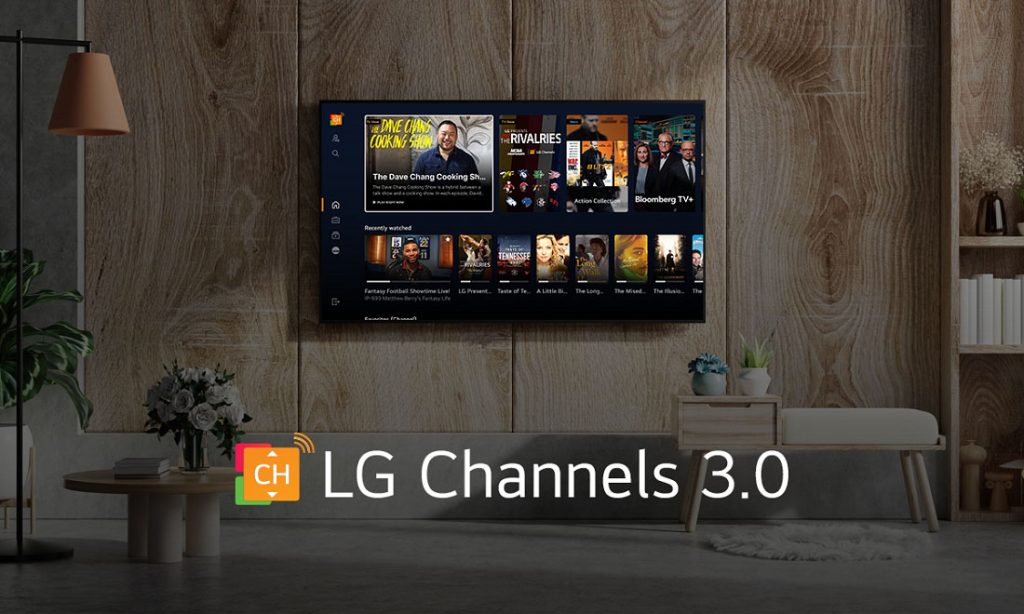 کانال تلویزیون ال جی LG Channels 3.0