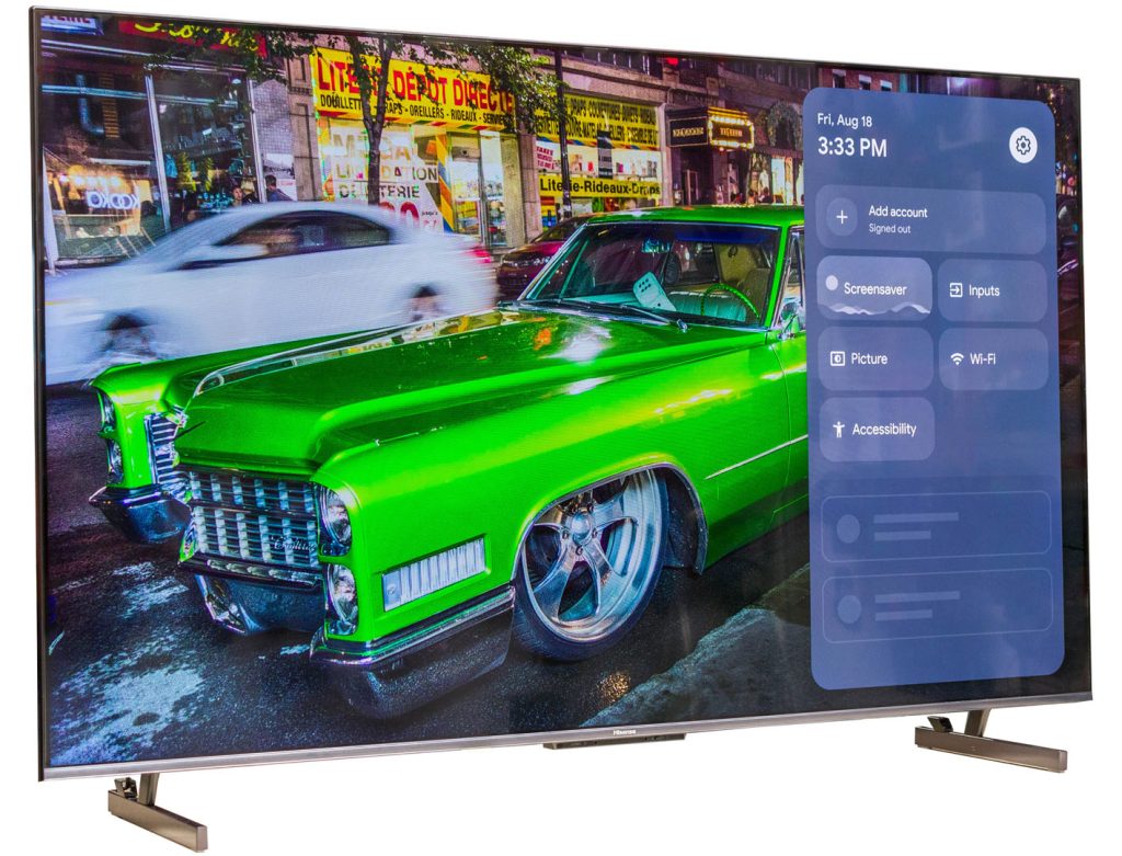 استایل تلویزیون هایسنس Hisense U7K-U75K