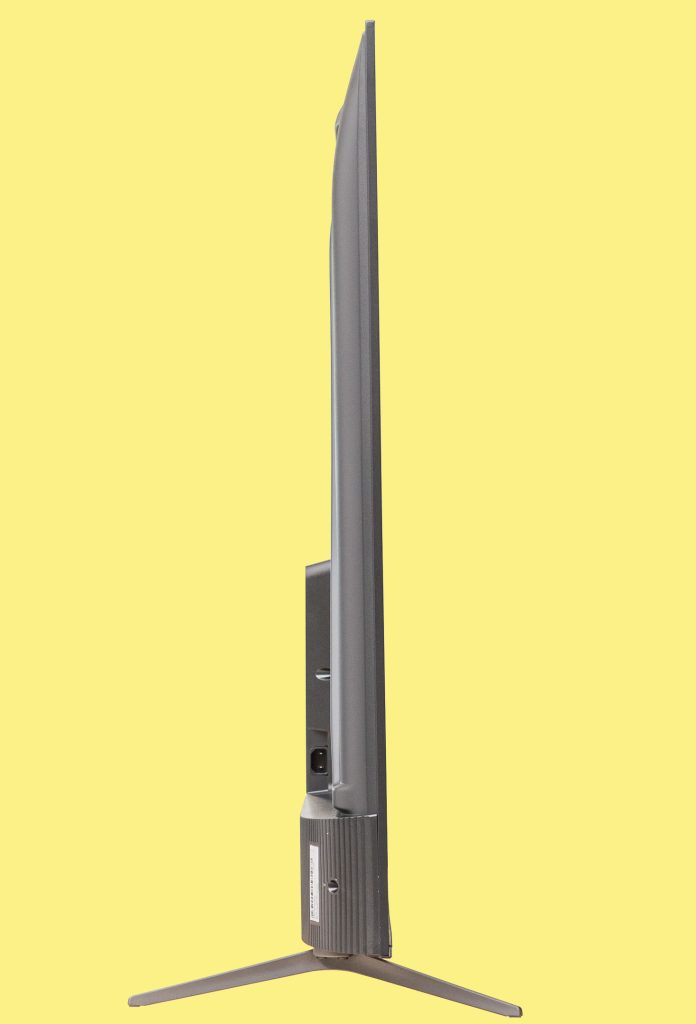 ضخامت تلویزیون QLED تی سی ال Q6 Q650G