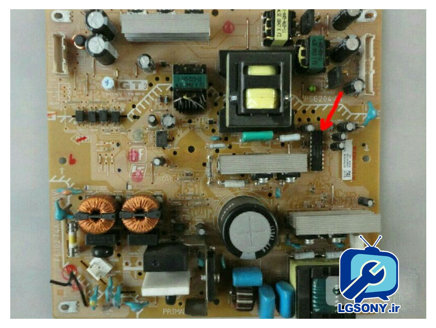 ایراد ال سی دی سونیSONY مدل 32S550