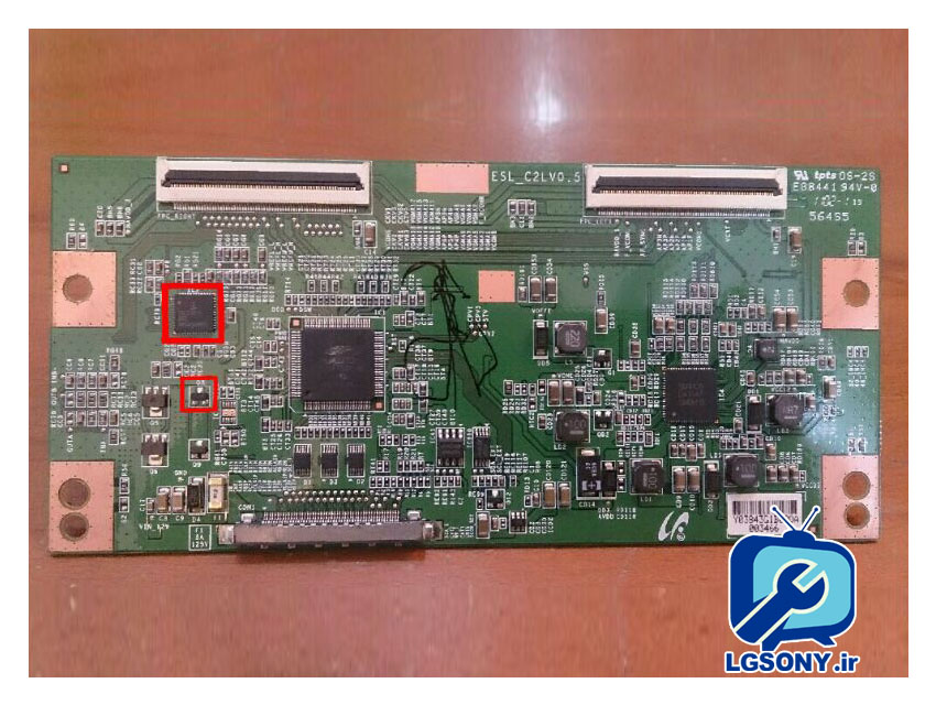 ایراد تلویزیون LED سونی مدل 46EX520