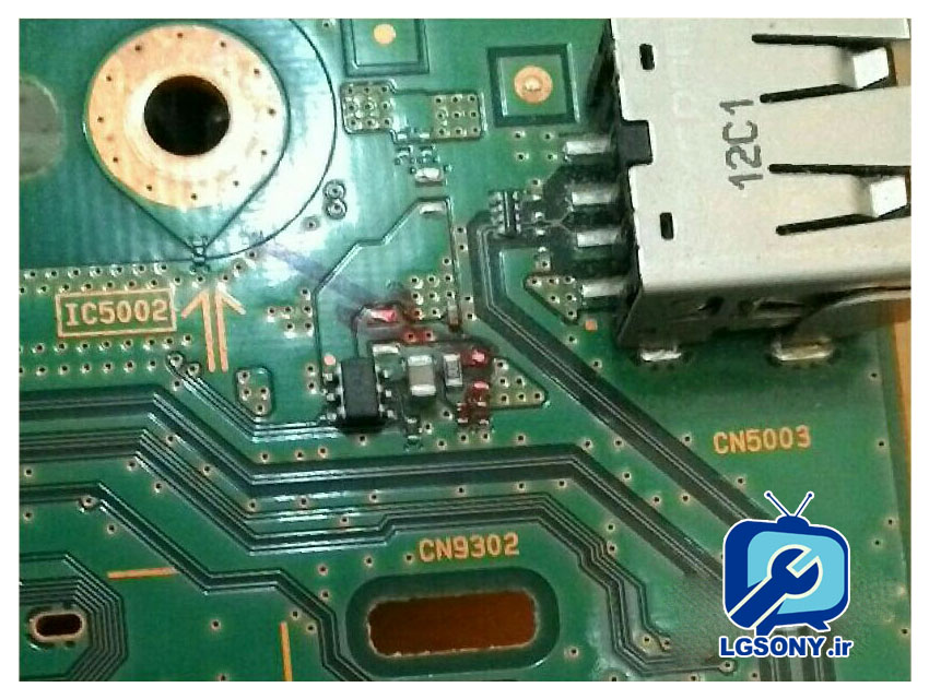 ایراد تلویزیون ال سی دی سونی 46CX520