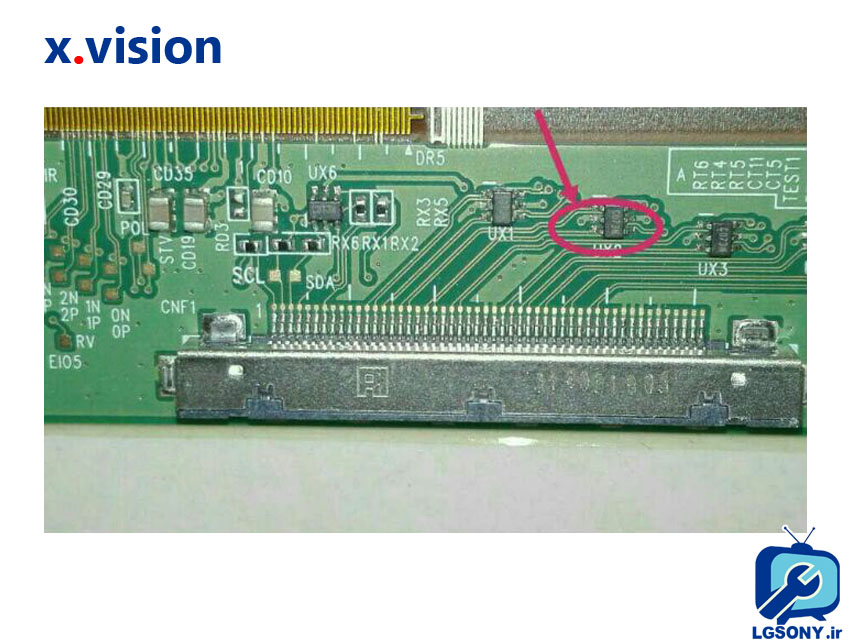 ایراد تلویزیون ایکس ویژن مدل Xs-4020