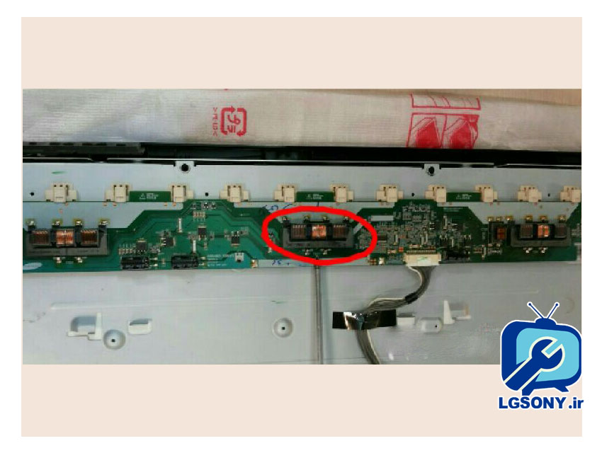 خرابی تلویزیون ال سی دی سونی 46cx520