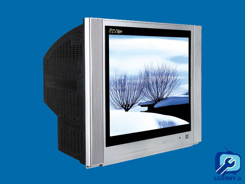 تلویزیون‌ CRT قدیمی