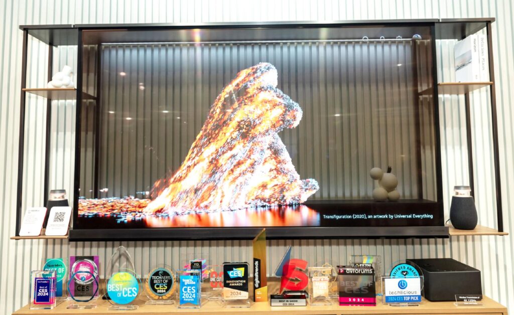 تلویزیون LG SIGNATURE OLED T