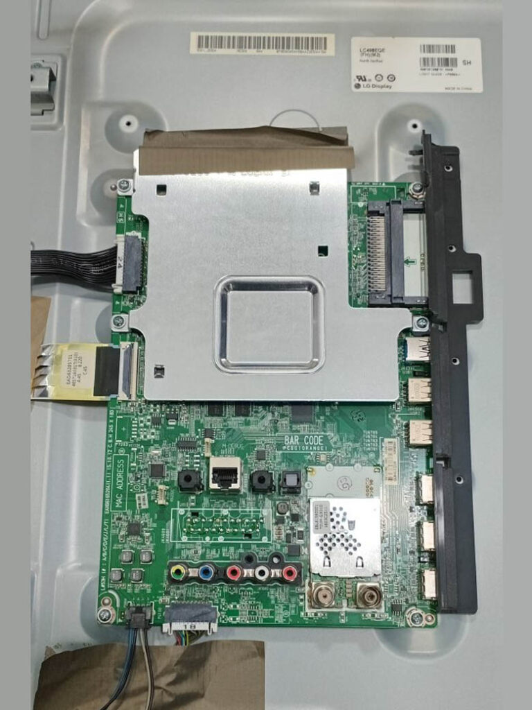 برد مین تلویزیون ال جی 49UF770V