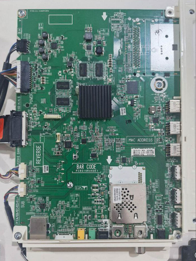 برد مین تلویزیون ال جی 55EG910T