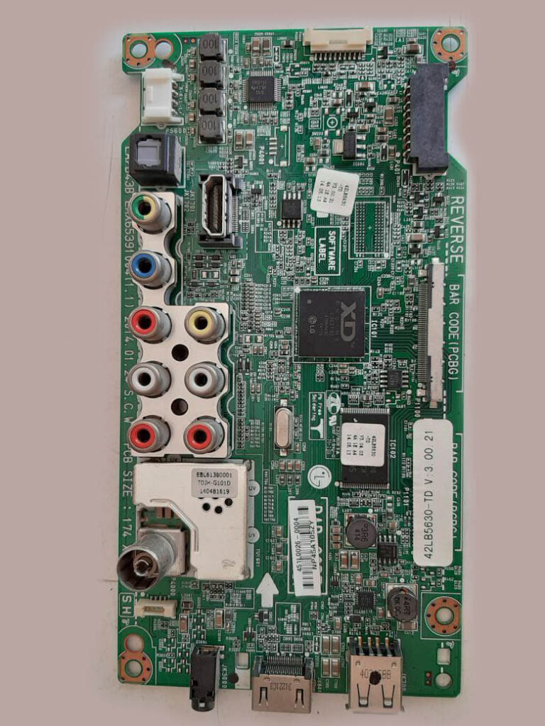 تعمیر مین برد تلویزیون الجی مدل 42LB56100