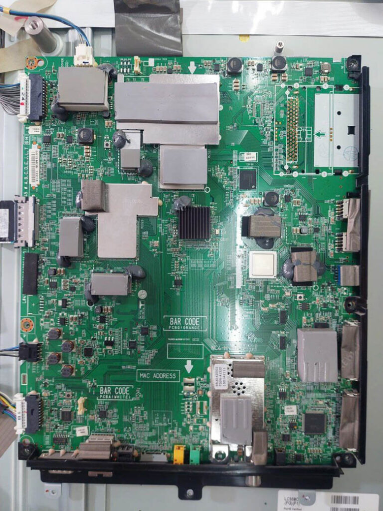 تعمیرات مین برد تلویزیون ال جی مدل 55UC97000