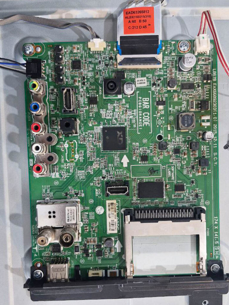 مین برد ال جی مدل 49lh510v