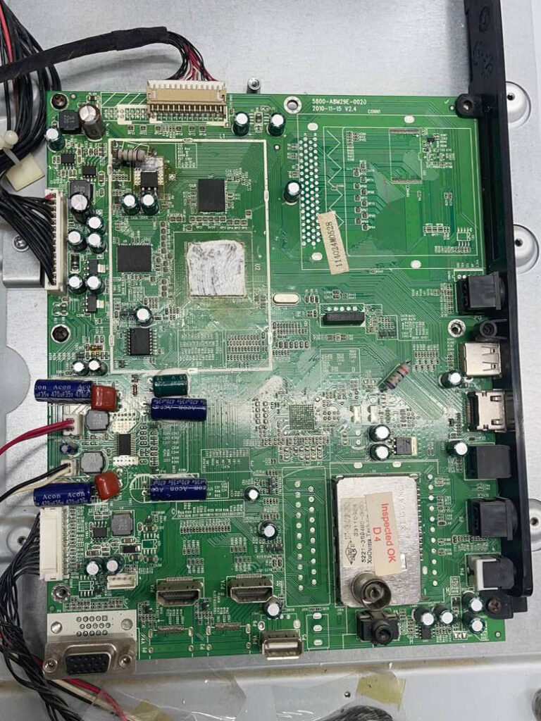 تعمیر مین برد تلویزیون مارشال مدل ME-3215