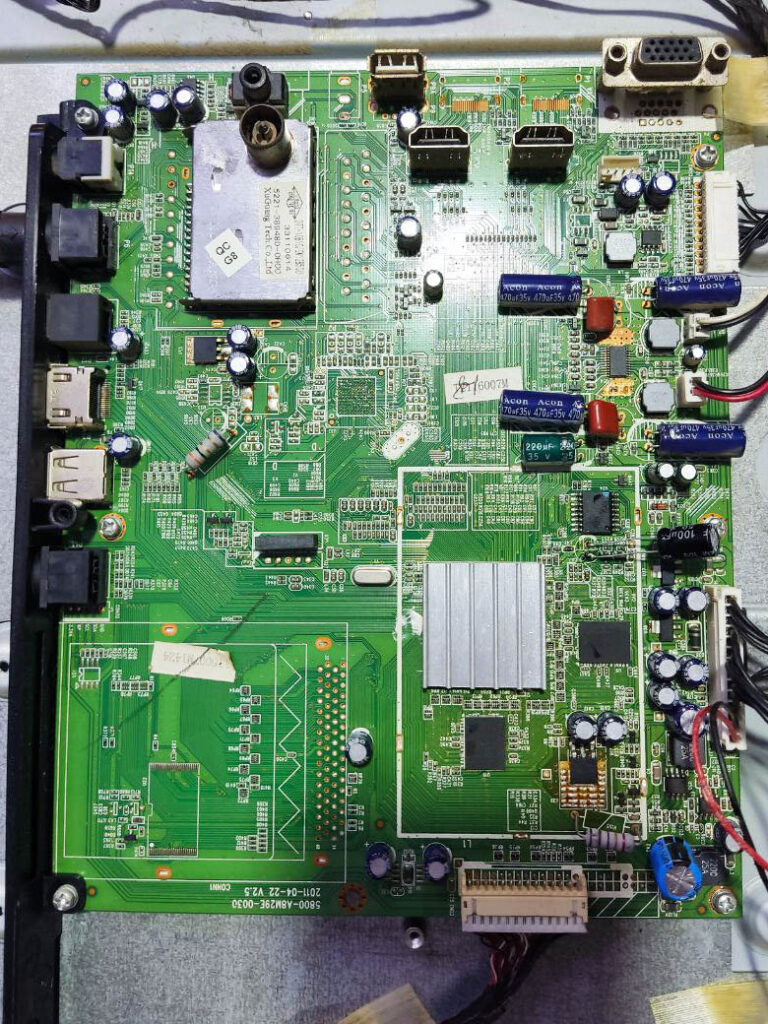 تعمیر مین برد تلویزیون مارشال مدل ME-3223