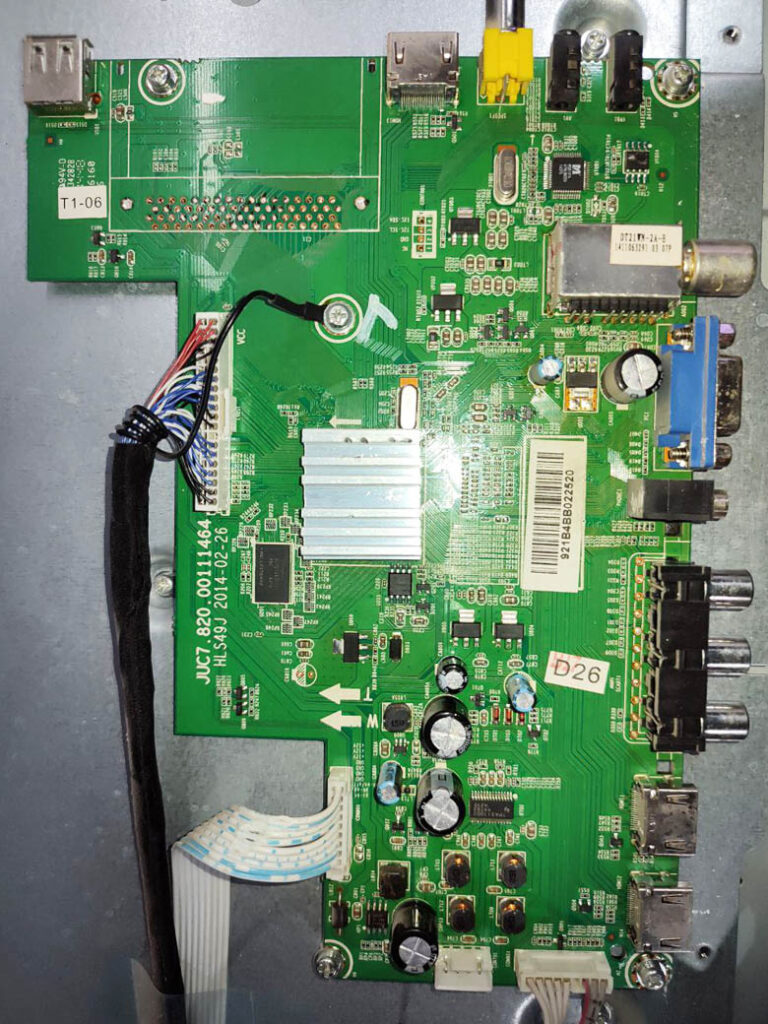 تعمیر مین برد تلویزیون مارشال مدل ME-4234