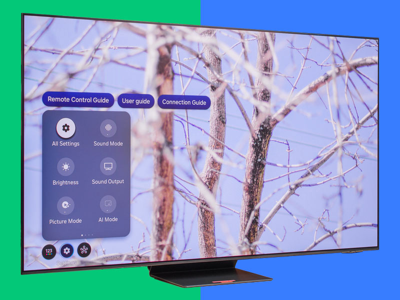 تلویزیون سامسونگ مدل Samsung S95F OLED - بهترین مدل  تلویزیون سامسونگ 2025