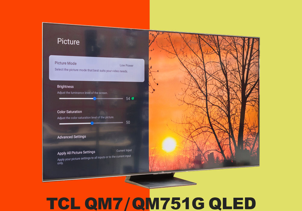 تلویزیون تی سی ال TCL QM7/QM751G QLED - بهترین تلویزیون 2025 میان رده TCL