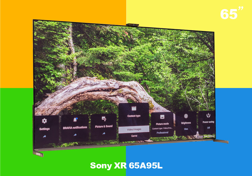 تلویزیون سونی Sony XR-65A95L - بهترین تلویزیون 65 اینچ - بهار 1404
