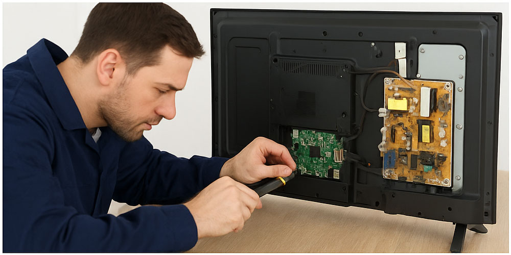 تعمیر تلویزیون ایکس ویژن مدل XT755