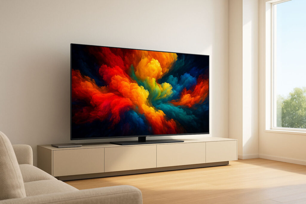 تلویزیون Mini-LED در اتاق نشیمن