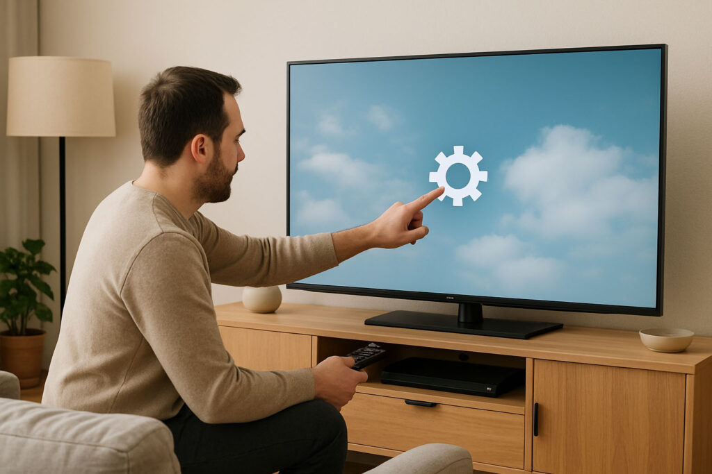تنظیمات تلویزیون الجی LG
