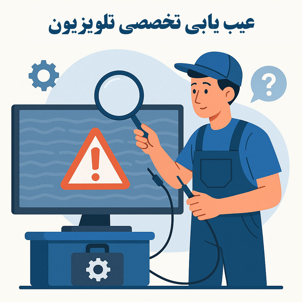 عیب یابی تخصصی تلویزیون