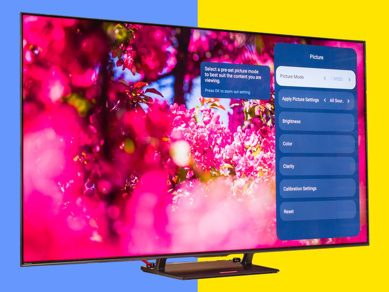 تلویزیون هایسنس مدل Hisense U75QG - رده دوم از بهترین تلویزیونهای هایسنس در سال 2025