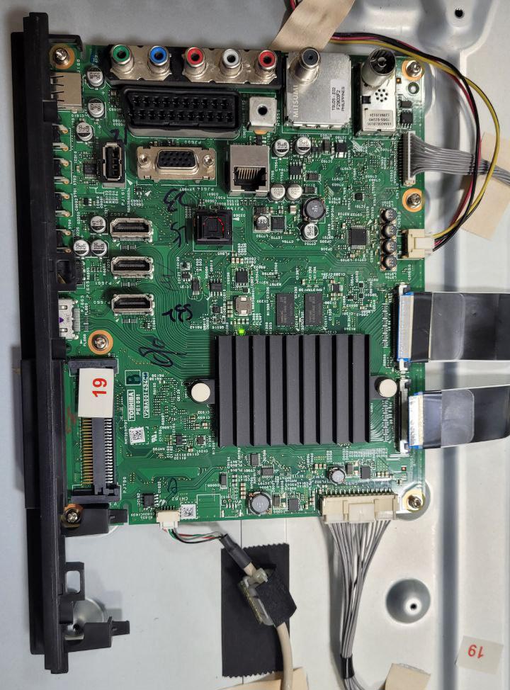 تعمیر مین برد تلویزیون توشیبا 40TL968
