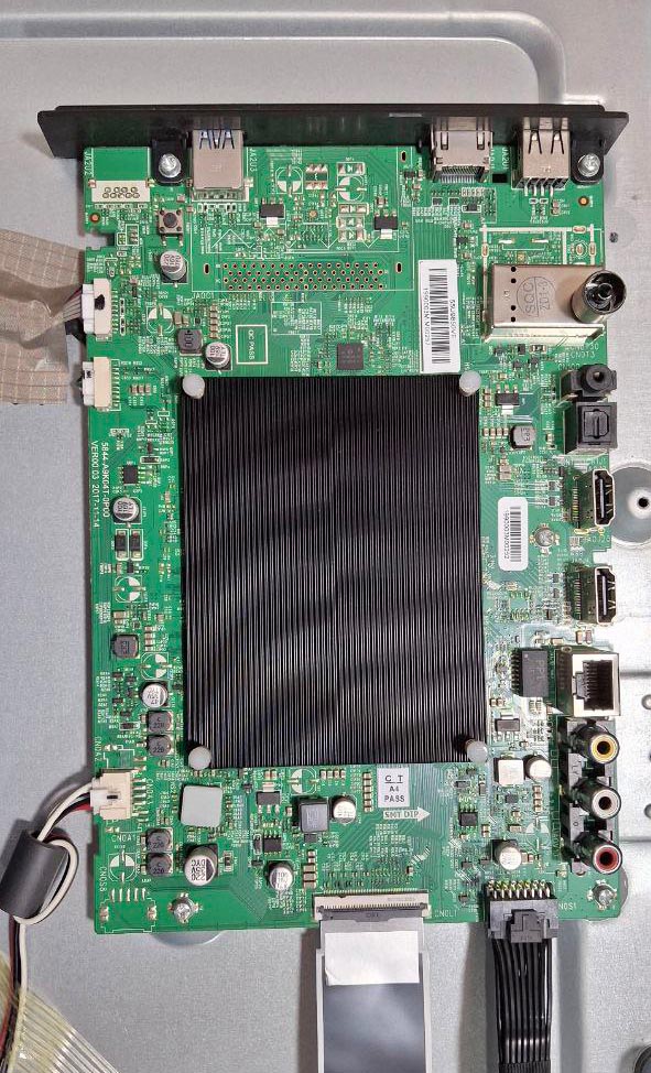 تعمیرات مین برد تلویزیون توشیبا TOSHIBA مدل 55U9850VE