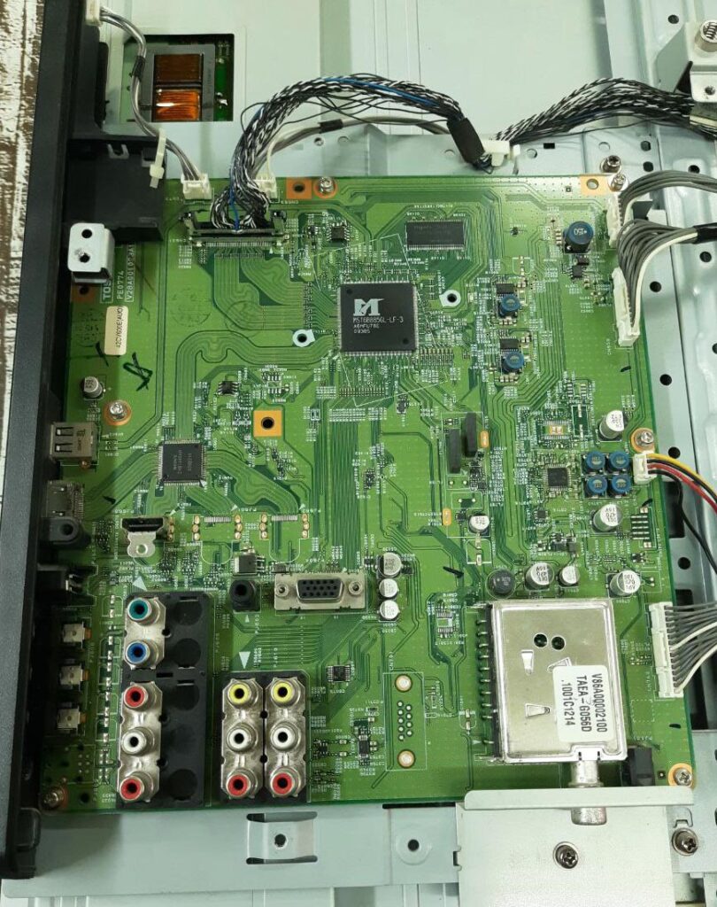 تعمیرات مین برد تلویزیون توشیبا مدل 40CV600E