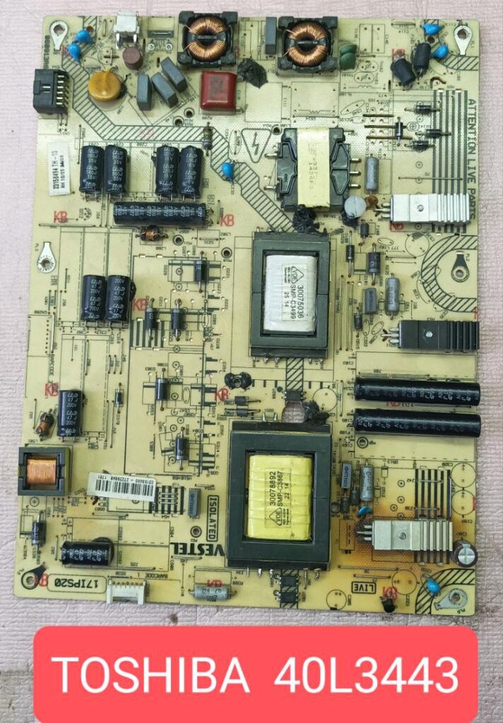 برد پاور تغذیه توشیبا مدل 40L3443