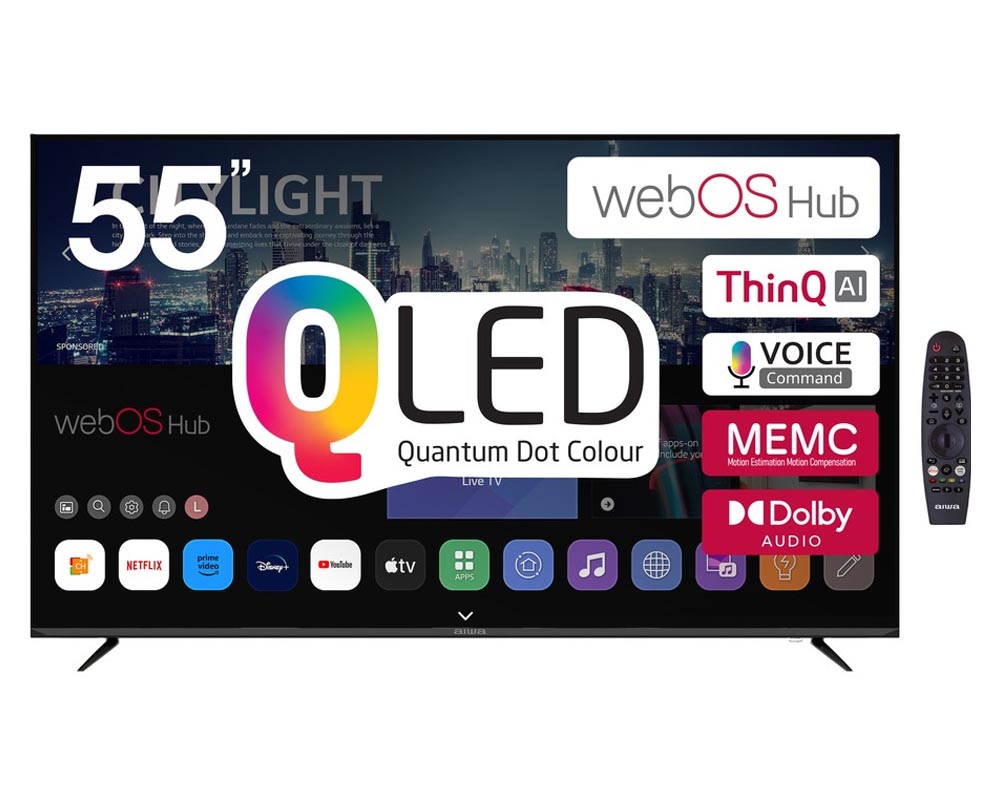 تلویزیون آیوا Aiwa 55UHD QLED