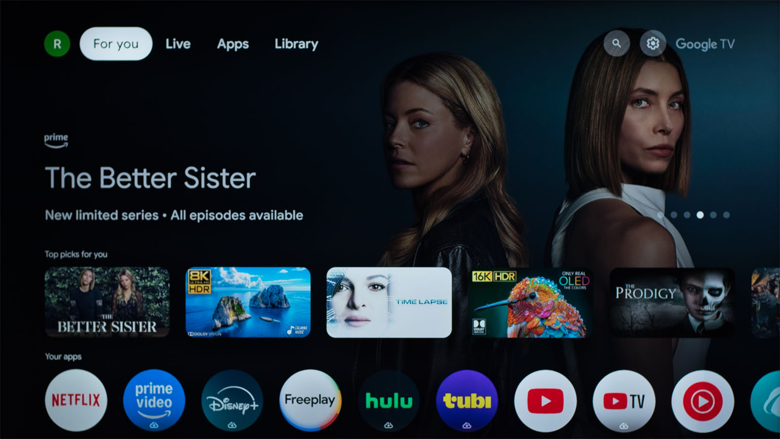 سیستم عامل هوشمند گوگل تی‌وی Google TV نسخه ۱۴